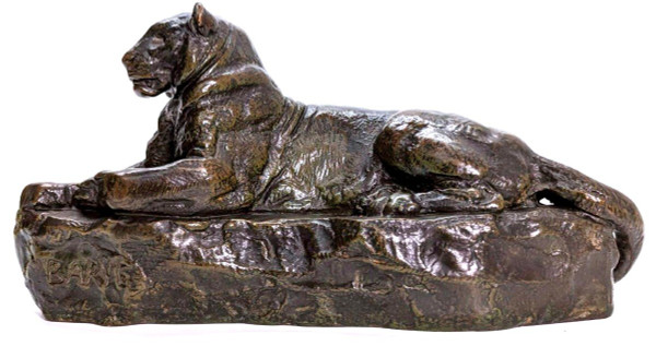 „Panther Of India No.1“ Antoine Louis Barye Fonte Barbedienne