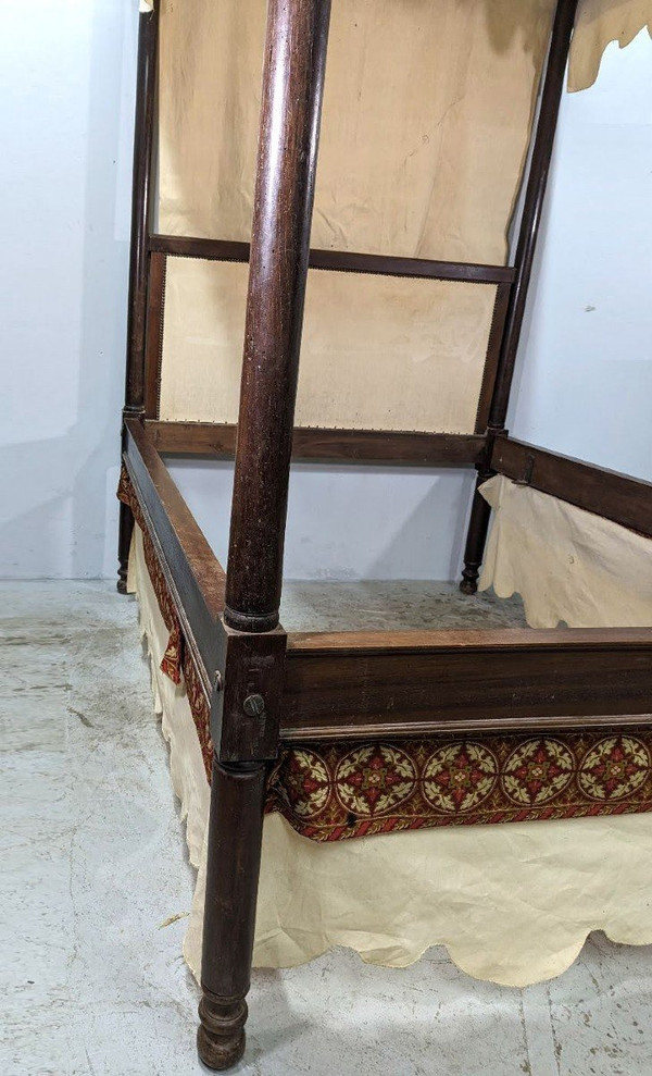 Renaissance Style Four-Poster Bed, 19th Century