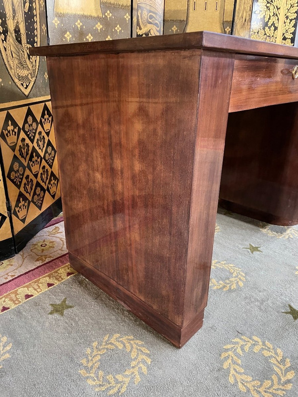 Art Deco Mahogany Desk