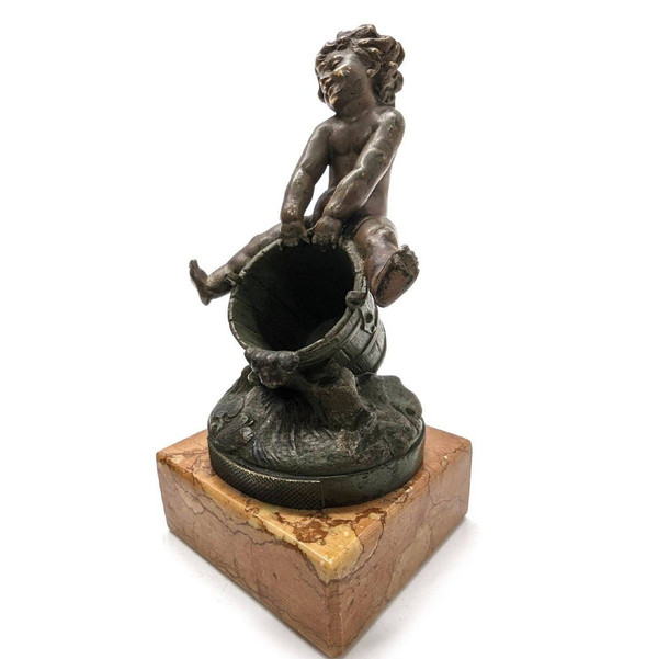 Bronze Pyrogen with Double Patina circa 1900