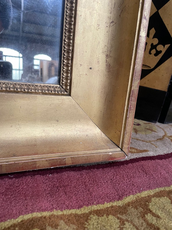 Restoration Mirror - Louis Philippe Gilded with Gold Leaf