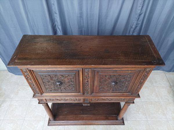 Renaissance sideboard in carved oak