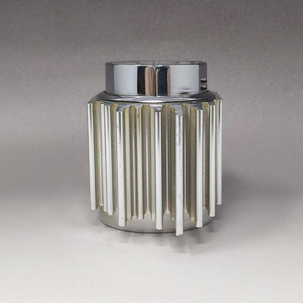 Magnifique briquet de table des années 1960 par Sarome en aluminium.