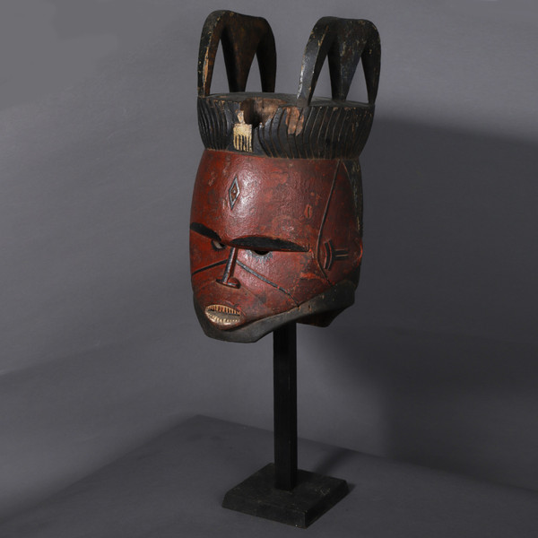 Masque heaume Janus – Igbo, Nigéria