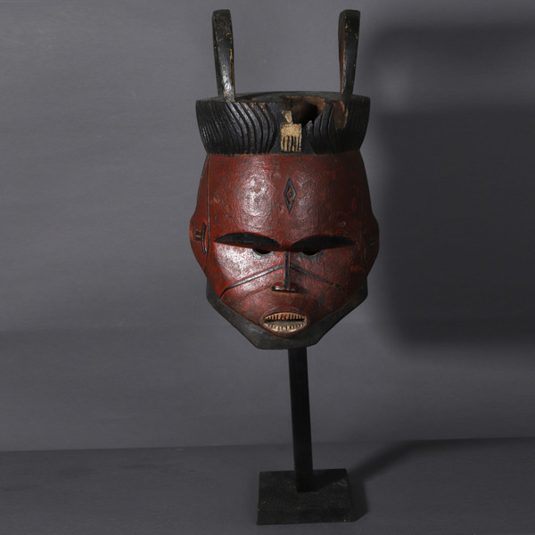 Masque heaume Janus – Igbo, Nigéria