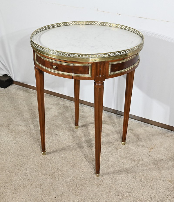 Mahogany Bouillotte Table, Louis XVI style – Mid-19th century