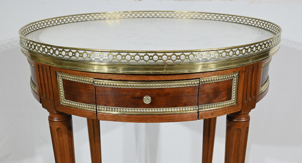 Mahogany Bouillotte Table, Louis XVI style – Mid-19th century