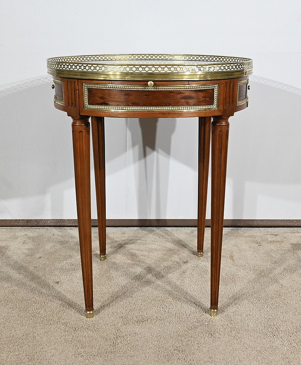 Mahogany Bouillotte Table, Louis XVI style – Mid-19th century