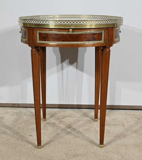 Mahogany Bouillotte Table, Louis XVI style – Mid-19th century