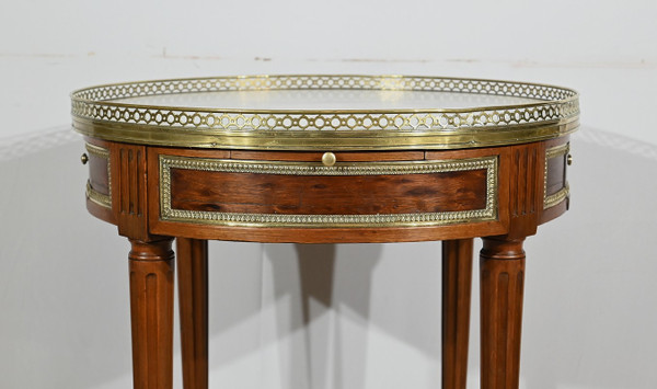 Mahogany Bouillotte Table, Louis XVI style – Mid-19th century