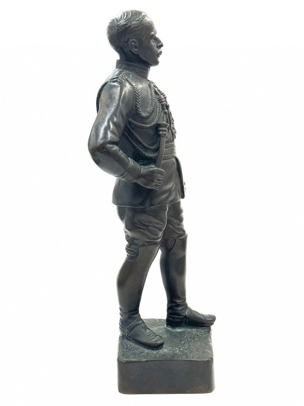 Georges Omerth - Bronze sculpture of the French marshal