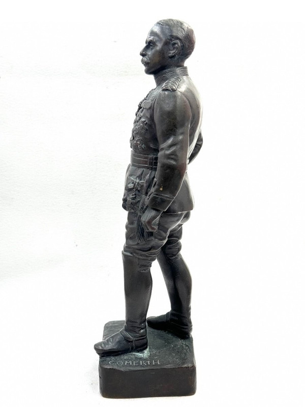 Georges Omerth - Bronze sculpture of the French marshal