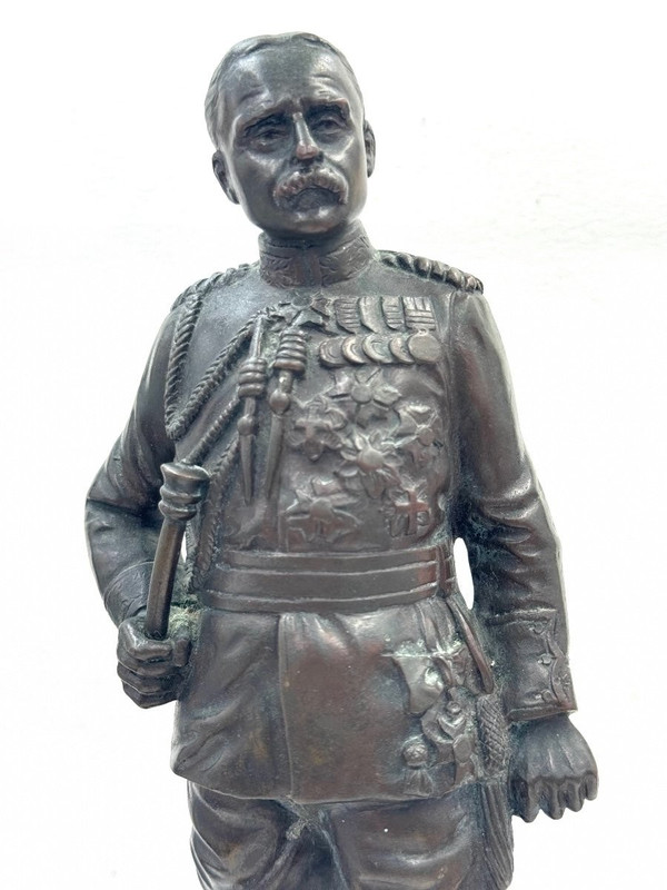 Georges Omerth - Bronze sculpture of the French marshal