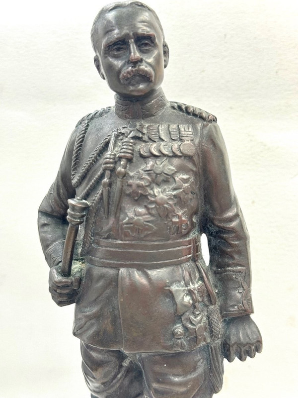 Georges Omerth - Bronze sculpture of the French marshal