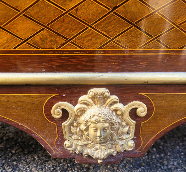 *Promotion *Sideboard auf Stützhöhe mit Intarsien, Napoleon III., 19. Jahrhundert