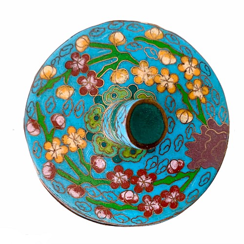 Théière En émaux Cloisonnés Chine