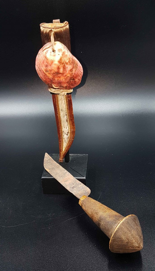 Baoulé ceremonial knife - Ivory Coast