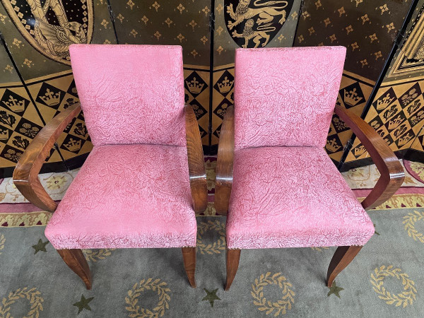 Pair Of Bridge Armchairs