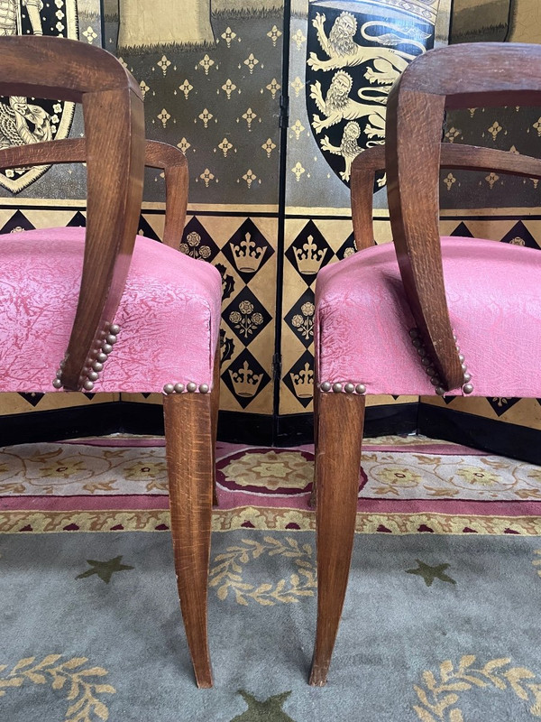 Pair Of Bridge Armchairs