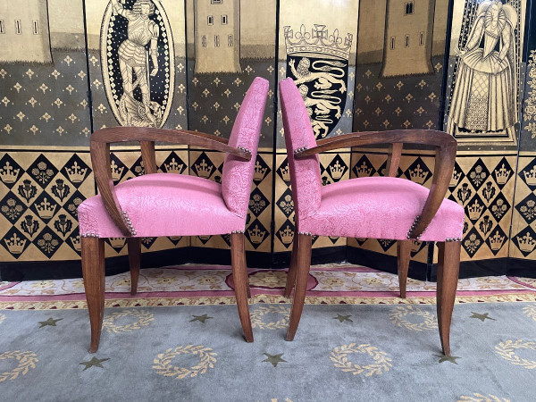 Pair Of Bridge Armchairs