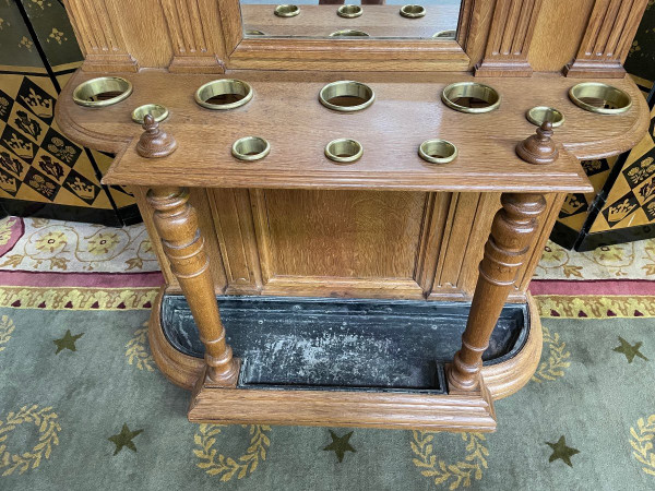 Entrance Cloakroom In Napoleon III Oak