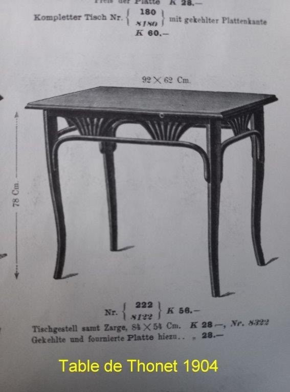 Bentwood Cardboard Table - Herman Non Thonet