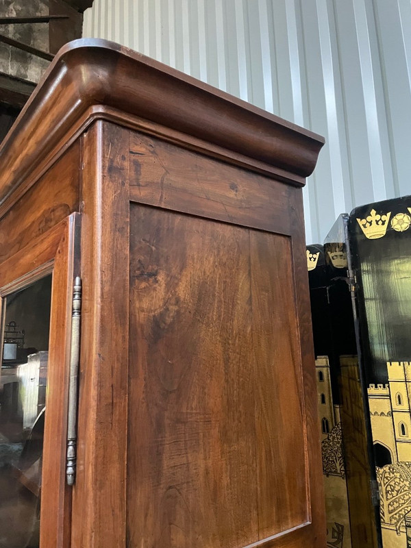 Louis Philippe Period Walnut Wardrobe