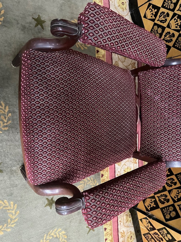 Fauteuil Voltaire estampillé J Ranselme