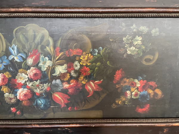 Large Flemish School Painting