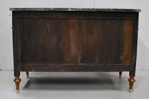 Commode en Noyer, époque Louis XVI – 2eme partie XVIIIe