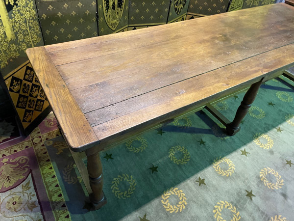 Farmhouse Table Louis XIII Style Oak