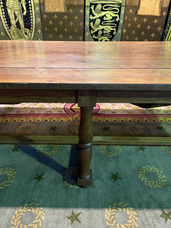 Farmhouse Table Louis XIII Style Oak