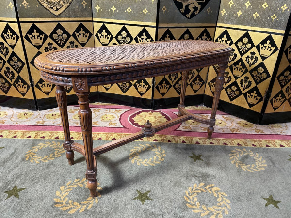 Louis XVI Cannage Piano Bench