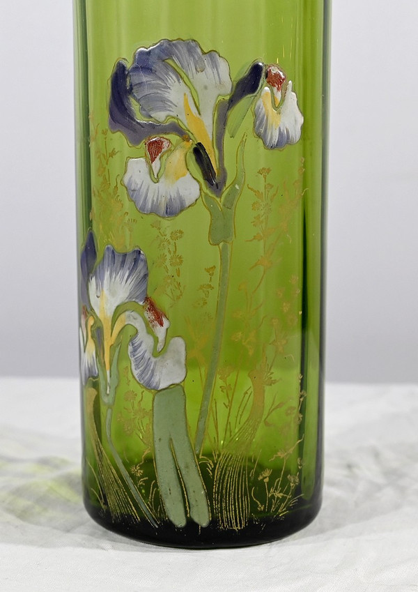 Legras Vase “Les Iris”, Art Nouveau – Late 19th Century