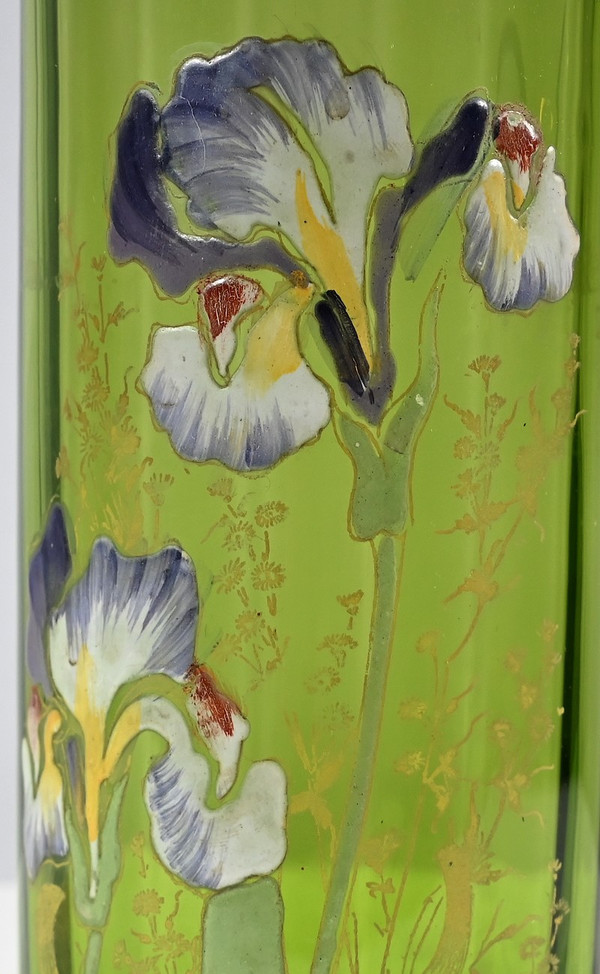 Legras Vase “Les Iris”, Art Nouveau – Late 19th Century