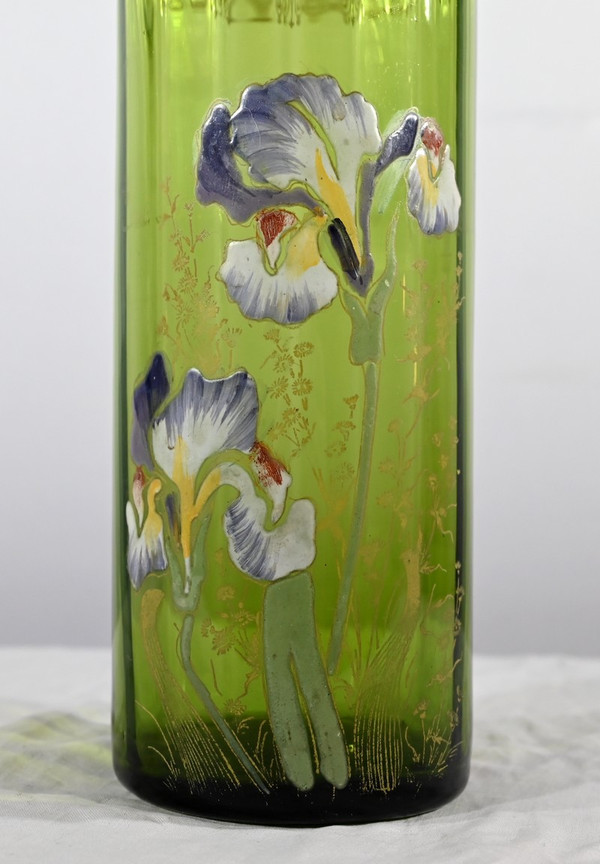 Legras Vase “Les Iris”, Art Nouveau – Late 19th Century