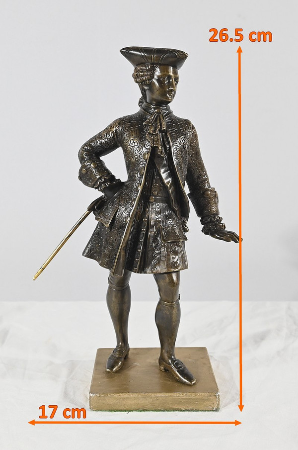 Bronze “The Gentleman with the Tricorn” – Late 19th century