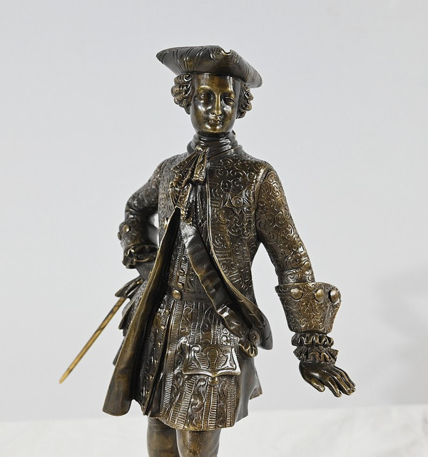 Bronze “The Gentleman with the Tricorn” – Late 19th century