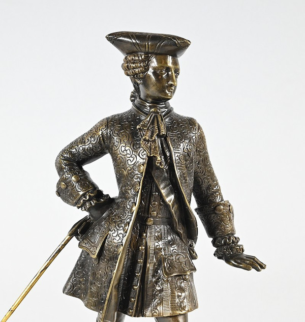 Bronze “The Gentleman with the Tricorn” – Late 19th century