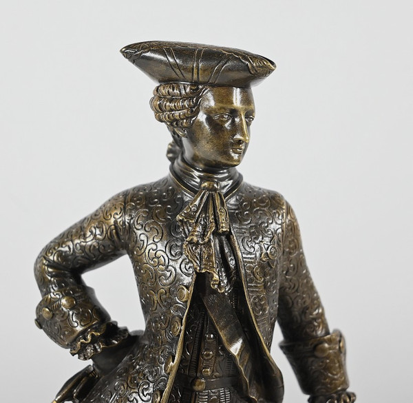 Bronze “The Gentleman with the Tricorn” – Late 19th century