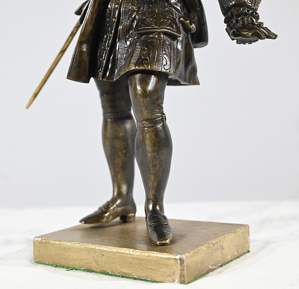 Bronze “The Gentleman with the Tricorn” – Late 19th century