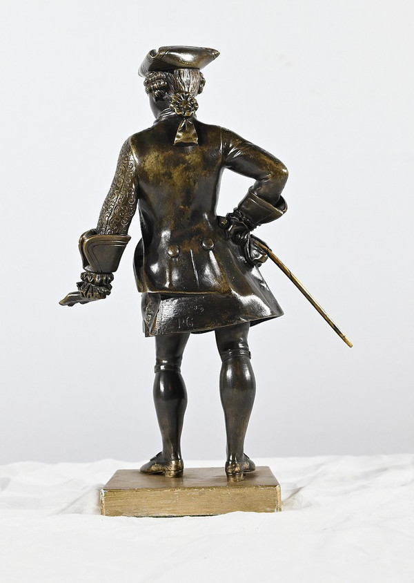 Bronze “The Gentleman with the Tricorn” – Late 19th century