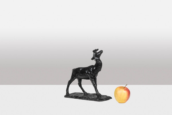 François Pompon. “Deer Bramant”, bronze, 2006 print.