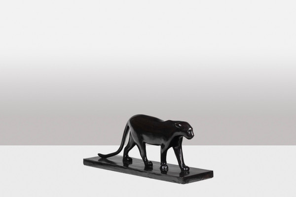 François Pompon. “Black Panther”, bronze, 2006 print.