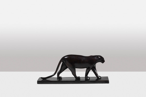 François Pompon. “Black Panther”, bronze, 2006 print.