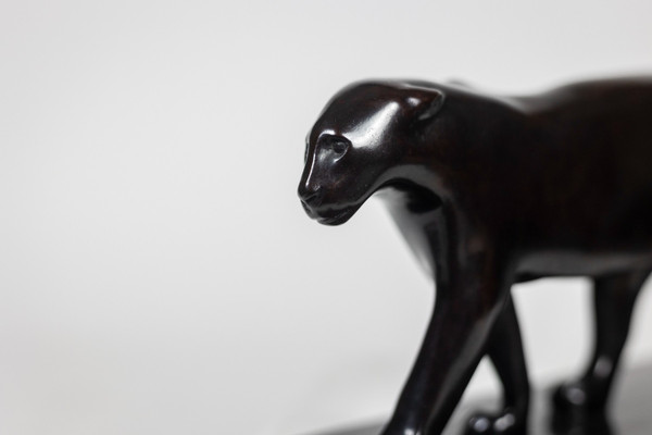 François Pompon. “Black Panther”, bronze, 2006 print.