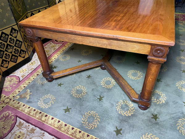 Dining Table or Library Work Table Empire / Napoleon III