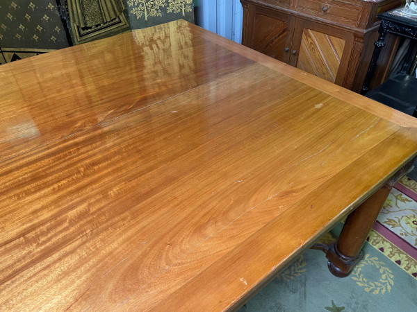 Dining Table or Library Work Table Empire / Napoleon III