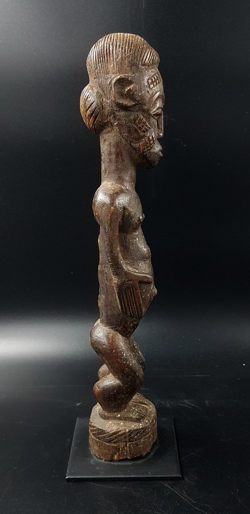 Baoulé Male Figure - Ivory Coast - Mid 20th Century