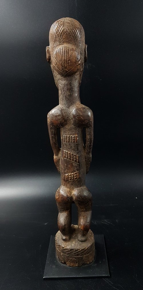 Baoulé Male Figure - Ivory Coast - Mid 20th Century